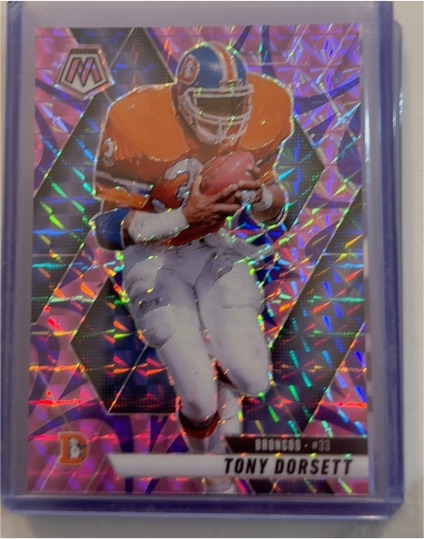 2025 Panini Mosaic #34 Tony Dorsett — front