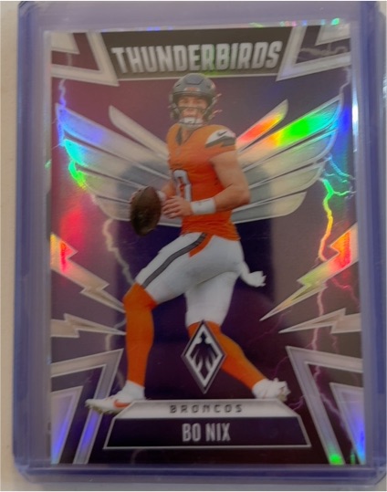 2025 Panini Phoenix Thunderbirds #15 Bo Nix — front