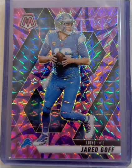 2025 Panini Mosaic #194 Jared Goff — front