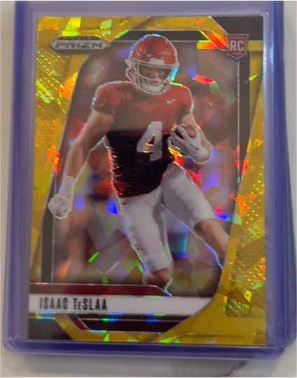 2025 Panini Prizm Draft Picks #129 Isaac TeSlaa — front