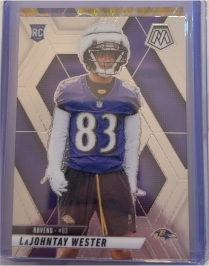 2025 Panini Mosaic #366 LaJohntay Wester — front