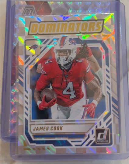 2025 Panini Donruss #DOM-JCK James Cook Dominators — front
