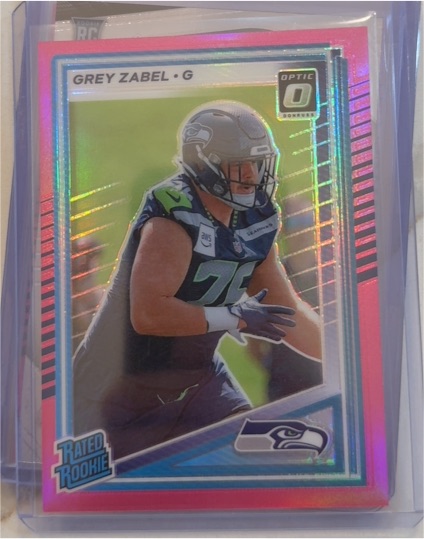 2025 Panini Donruss Optic #366 Grey Zabel — front