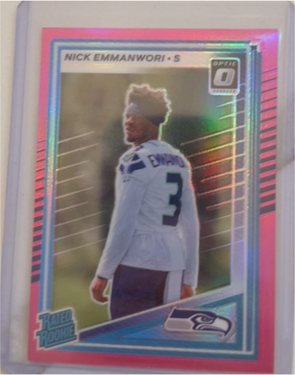 2025 Panini Donruss Optic #348 Nick Emmanwori — front