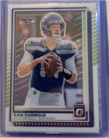 2025 Panini Donruss Optic #186 Sam Darnold — front