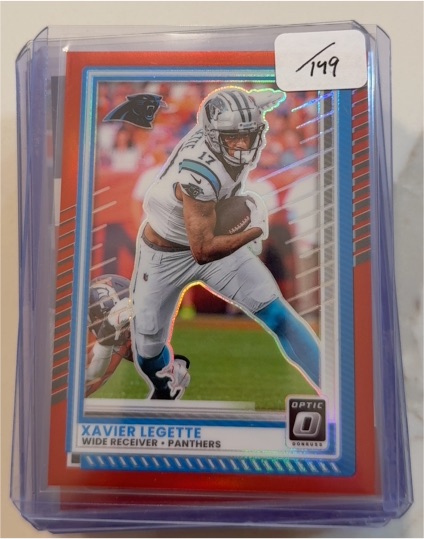 2025 Panini Donruss Optic #92 Xavier Legette — front