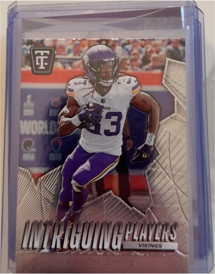 2024 Panini Totally Certified #7 Aaron Jones Intriguing Players — front