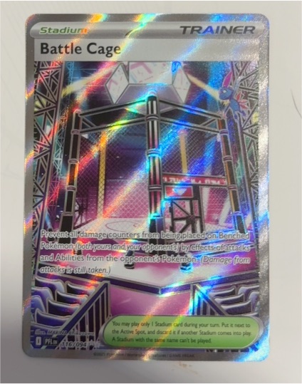 2025 Pokémon TCG Battle Cage #116 — front