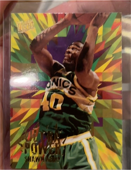 1995-96 Fleer Ultra #4 Shawn Kemp Ultra Power — front