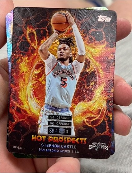 2025 Topps Match Attax #HP-SC Stephon Castle — front