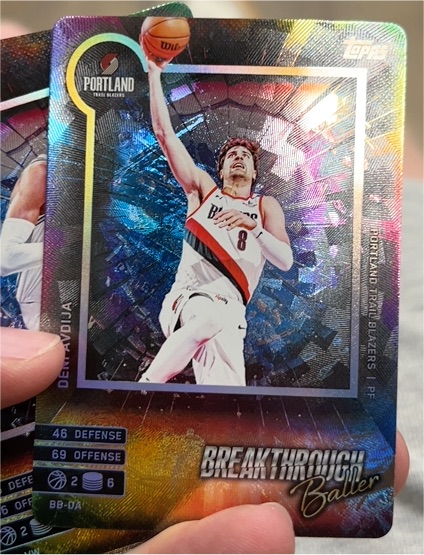 2025 Topps Match Attax #BB-DA Deni Avdija — front