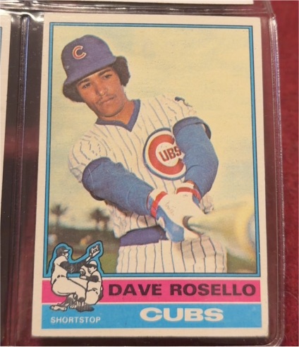 1976 Topps #546 Dave Rosello — front