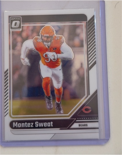 2024 Panini Donruss Optic #37 Montez Sweat Chicago Bears — front