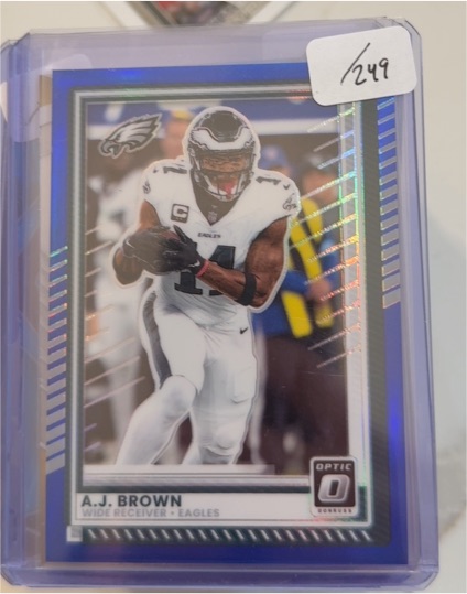 2025 Panini Donruss Optic #17 A.J. Brown — front
