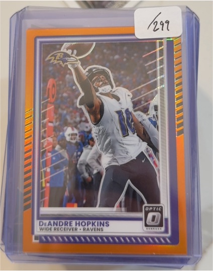 2025 Panini Donruss Optic #165 DeAndre Hopkins — front