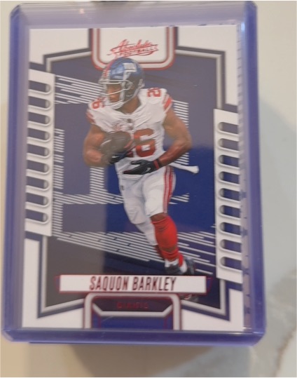 2023 Panini Absolute #59 Saquon Barkley — front