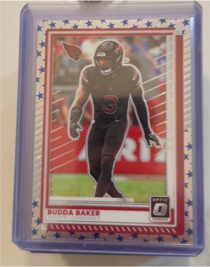 2024 Panini Donruss Optic #6 Budda Baker Stars Prizm — front