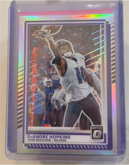 2025 Donruss Optic #165 DeAndre Hopkins — front