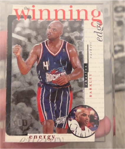 1996-97 Upper Deck UD3 The Winning Edge #W2 Charles Barkley — front