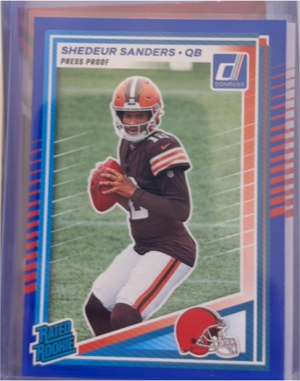 2025 Panini Donruss #306 Shedeur Sanders — front