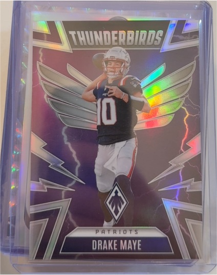 2025 Panini Phoenix #35 Drake Maye Thunderbirds — front