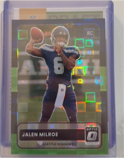 2025 Donruss Optic Retro #14 Jalen Milroe — front