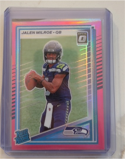 2025 Donruss Optic #307 Jalen Milroe — front
