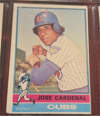 1976 Topps #430 Jose Cardenal — front