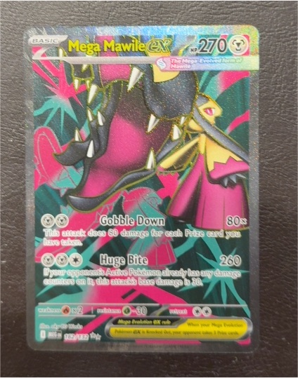 2025 Pokémon Mega Mawile EX #162/132 — front