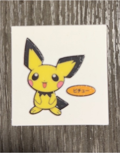 Pichu Daiichi Pan Sticker — front