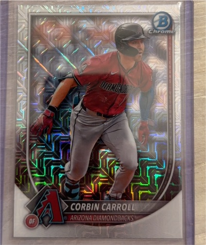 2024 Bowman Chrome #25 Corbin Carroll — front