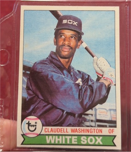 1979 Topps #574 Claudell Washington — front