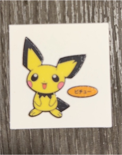 Pichu Daiichi Pan Sticker — front