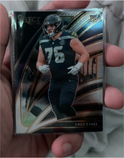 2025 Panini Select #215 Grey Zabel — front