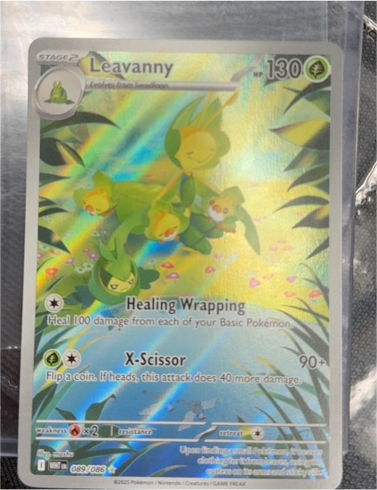 2025 Pokémon #089/086 Leavanny — front