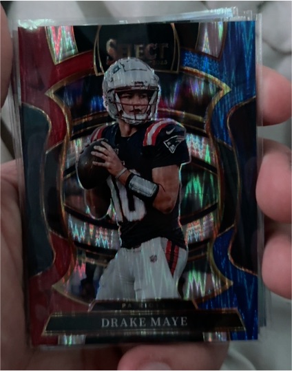 2025 Panini Select #80 Drake Maye — front