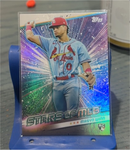 2024 Topps Series 2 Stars of MLB #SMLB-54 Masyn Winn — front