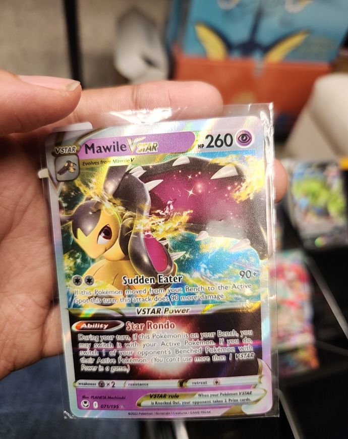 2022 Pokémon Silver Tempest #71 Mawile VSTAR — front