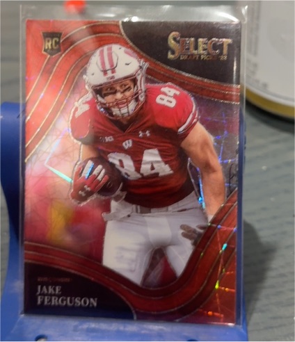 2022 Panini Select Draft Picks #122 Jake Ferguson — front