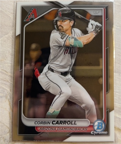 2024 Bowman Chrome #3 Corbin Carroll — front