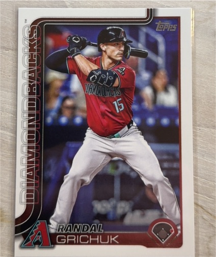 2025 Topps #475 Randal Grichuk — front