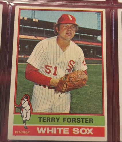 1976 Topps #437 Terry Forster — front