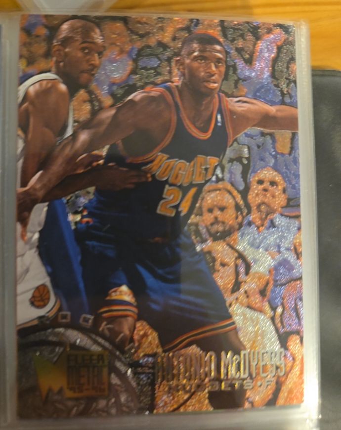 1995-96 Fleer Metal #143 Antonio McDyess — front