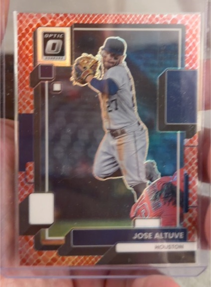 2022 Panini Donruss Optic #127 Jose Altuve — front