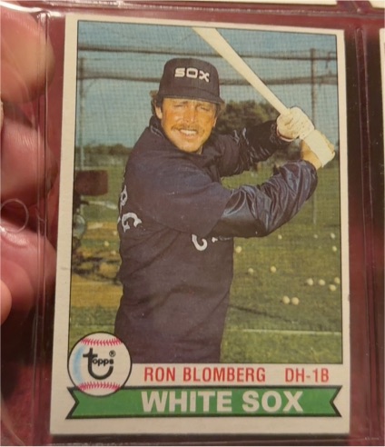 1979 Topps #42 Ron Blomberg — front