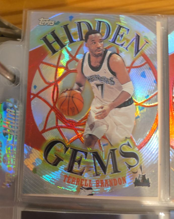 2000-01 Topps Hidden Gems #HG8 Terrell Brandon — front