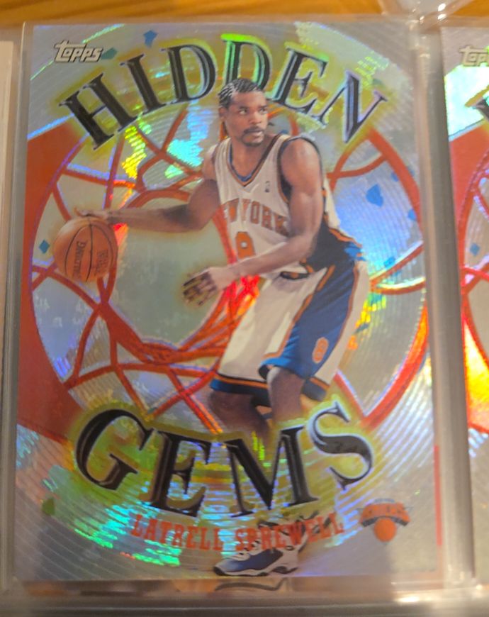 2000-01 Topps Hidden Gems #HG2 Latrell Sprewell — front