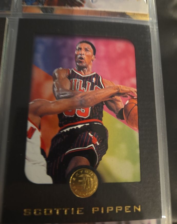 1995-96 Skybox E-XL #12 Scottie Pippen — front