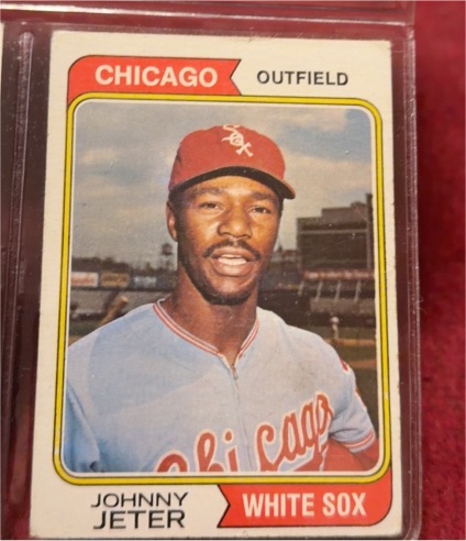 1974 Topps #615 Johnny Jeter — front