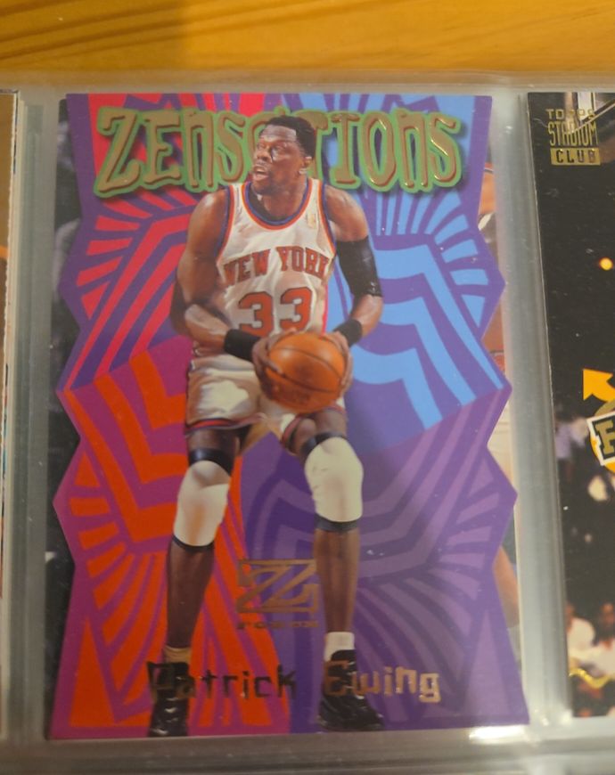 1997-98 Skybox Z-Force Zensations #5ZN Patrick Ewing — front